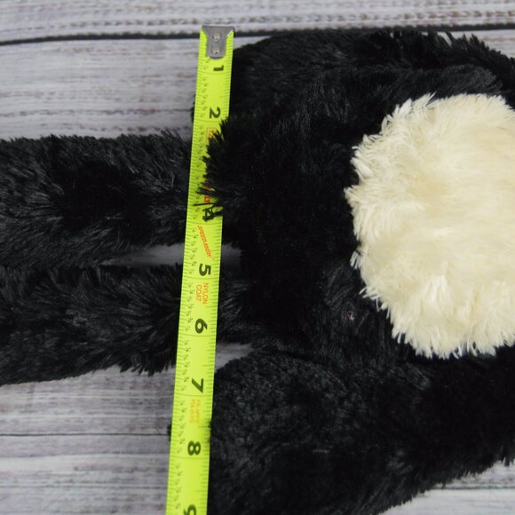JELLYCAT RETIRED Black & White Pickles Cat with Long Tail 25in GUC READ  Has som - Picture 12 of 12